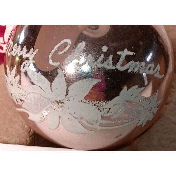 Lot of 6 Vintage Christmas Ornaments DBGM West Germany U.S.A Assorted - Picture 4 of 16